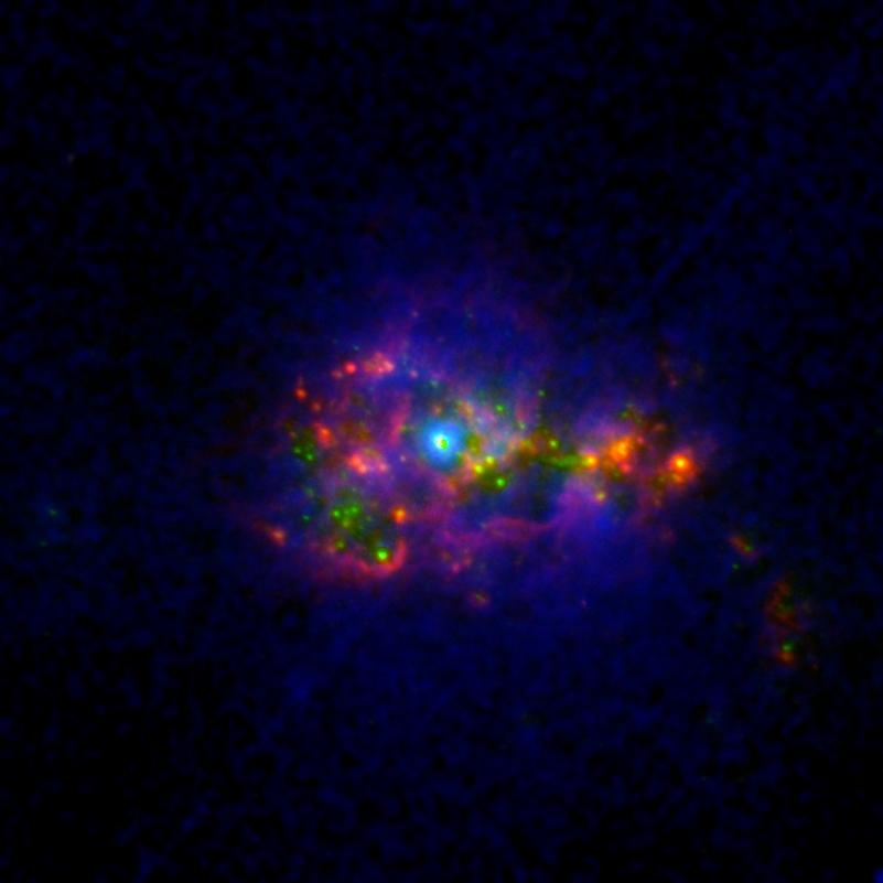 ESO 338 three colour