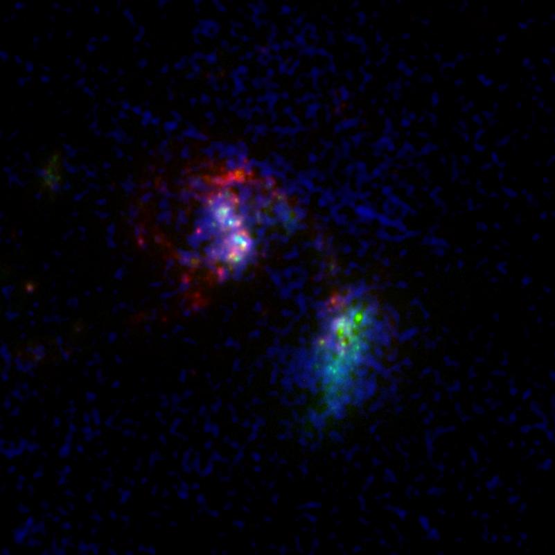 NGC 6090 three colour